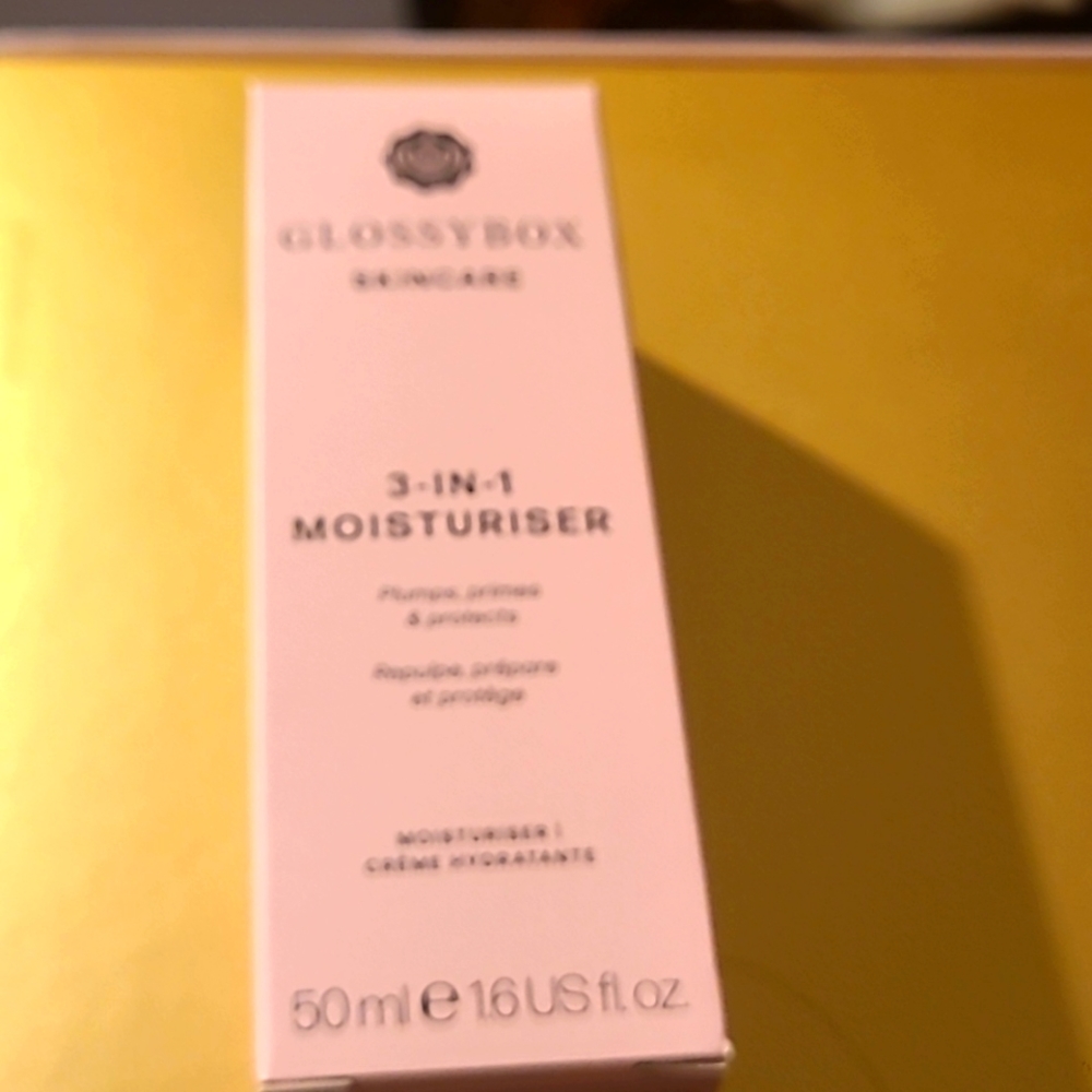 Glossybox 3 in 1 moisturiser